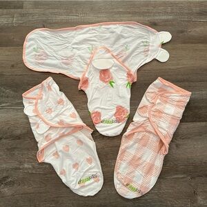 0-3 month Velcro swaddle bundle